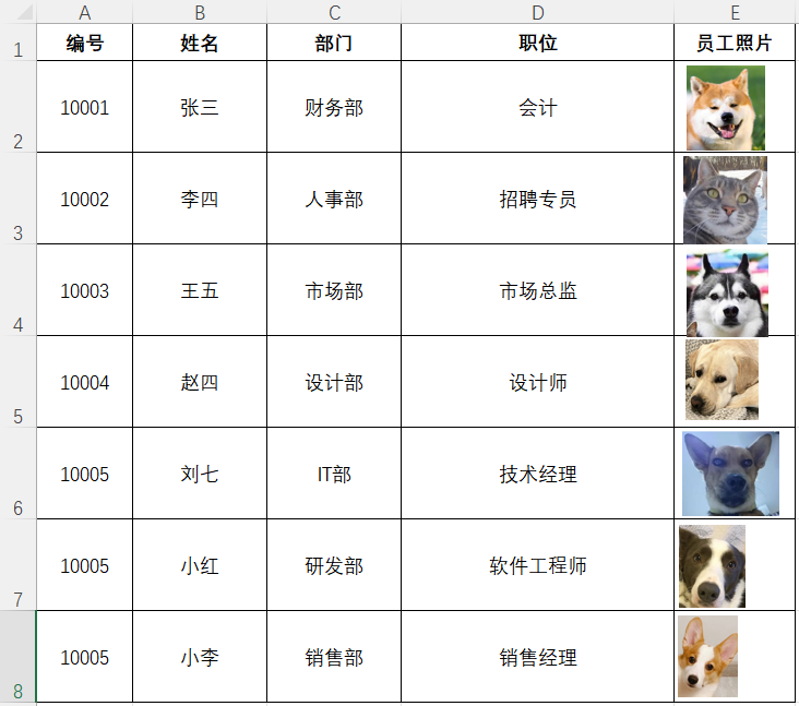 image-Excel批量製作工作證,excel批量生成,excel表格