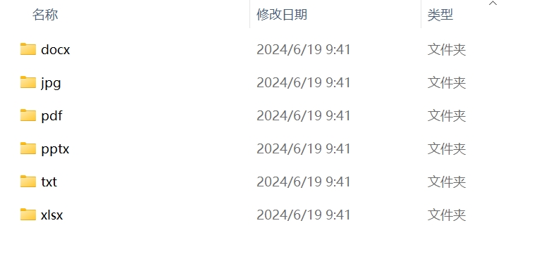 image-很多個不同後綴的文件,如何按擴展名進行分類