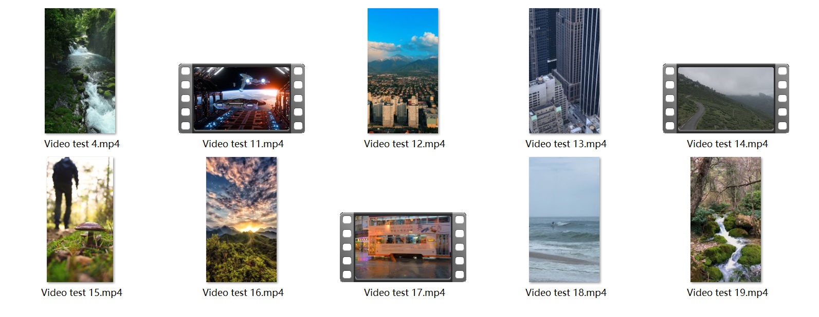 image-多個文件夾里的MP4、WEBM格式的視頻文件如何進行同時隨機預覽播放