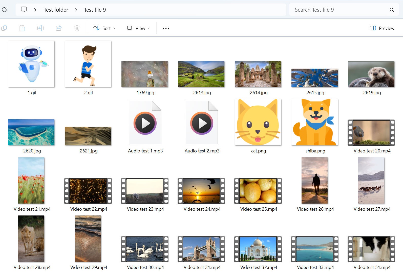 image-如何將多個文件夾里的所有圖片、視頻文件同時預覽播放並且批量選取文件移動到指定位置