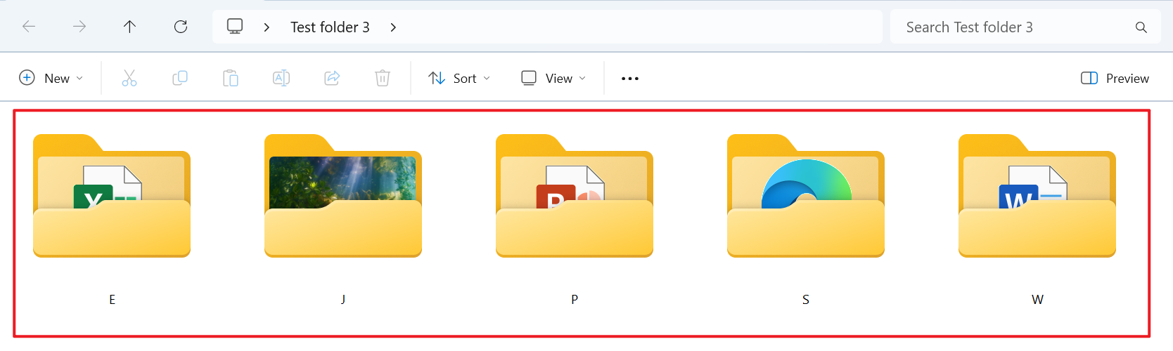 image-如何將大量文件按照文件名稱的第一個字母進行批量區分歸類