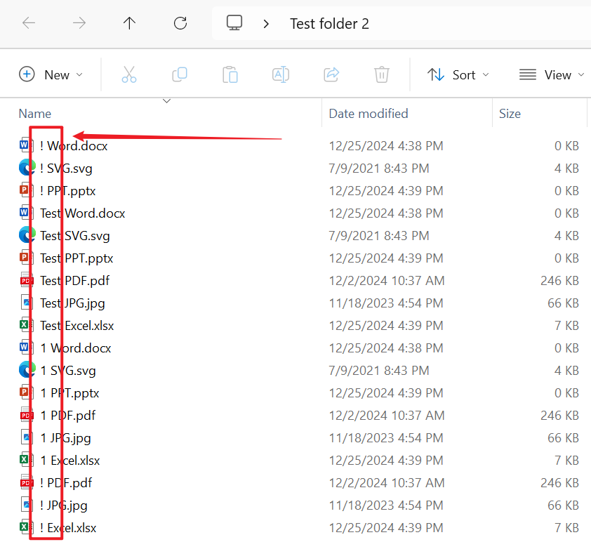 image-多個文件名稱中使用第一個任意字符對文件進行批量分類
