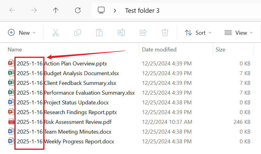 image-將日期內容批量添加在多個文件名稱的最左邊