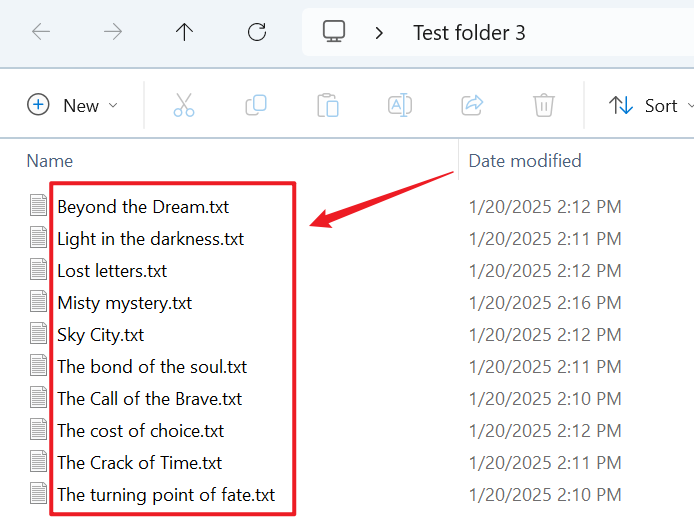 image-将多个含有小说章节纯文本格式文件的文件名以该文件第一行标题进行批量更改
