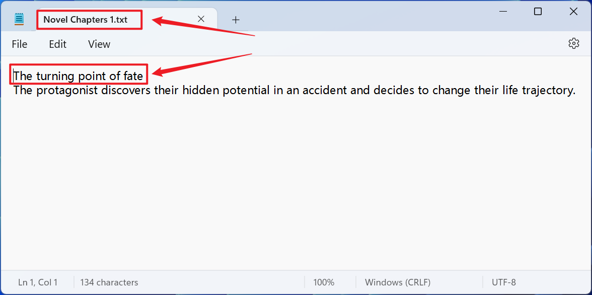 image-将多个含有小说章节纯文本格式文件的文件名以该文件第一行标题进行批量更改