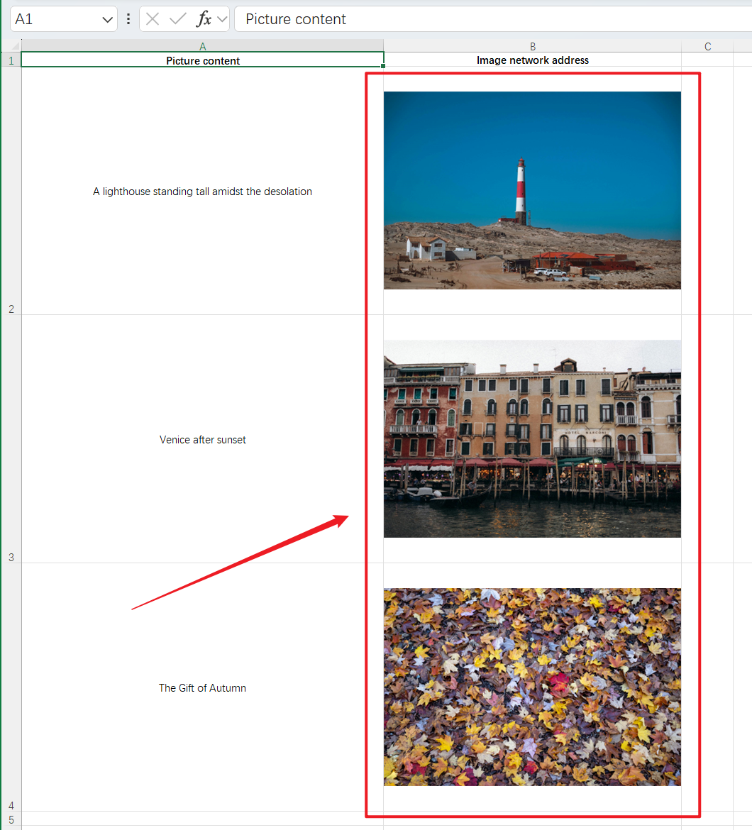 image-怎麼將Excel表格裏的url鏈接轉成圖片顯示? 教你一招批量轉換!