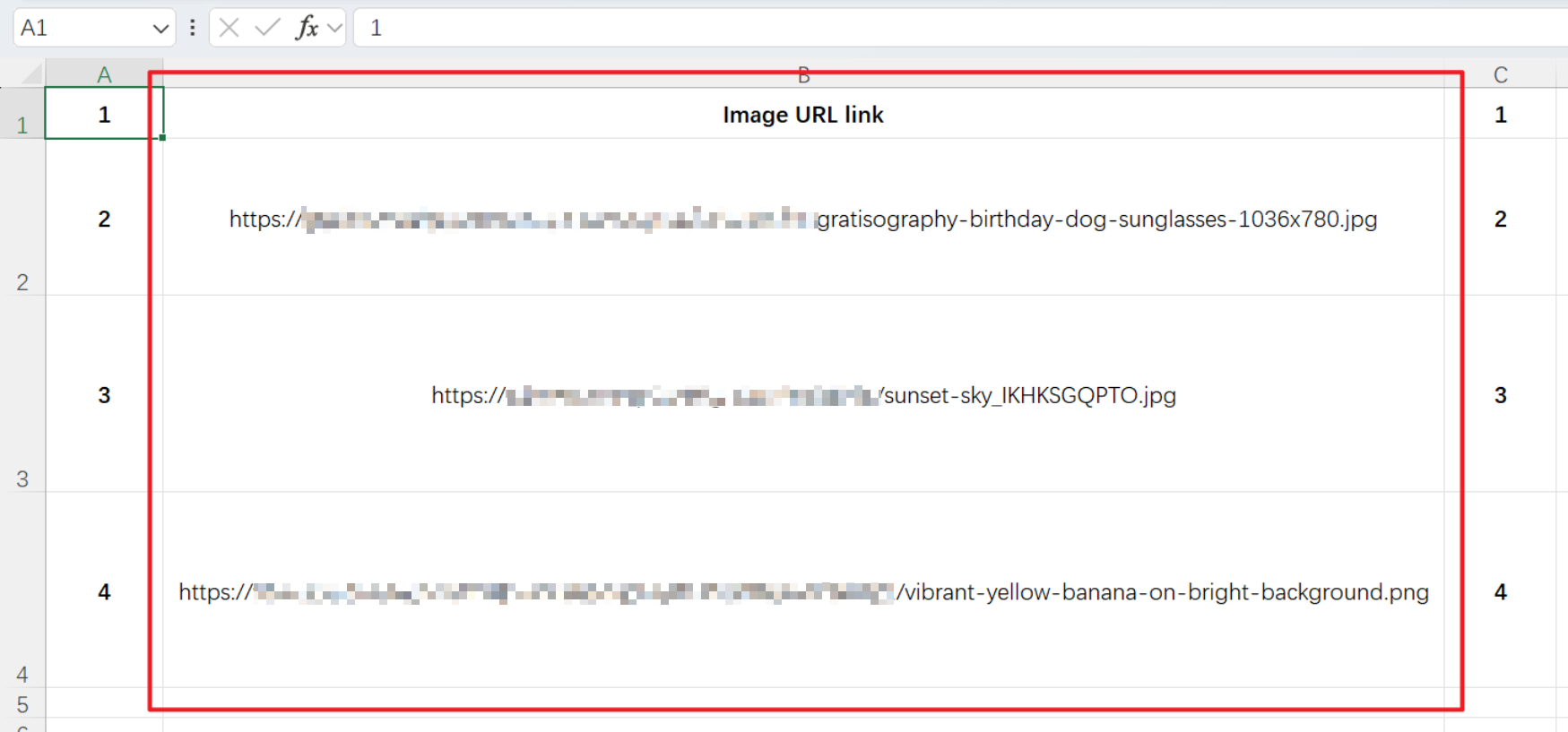 image-怎麼把Excel表格中的圖片鏈接變成圖片,並調成一樣的大小?