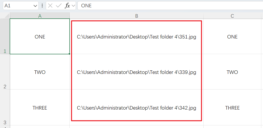 image-批量將多個Excel 工作表中的本地圖片鏈接轉換為圖片形式