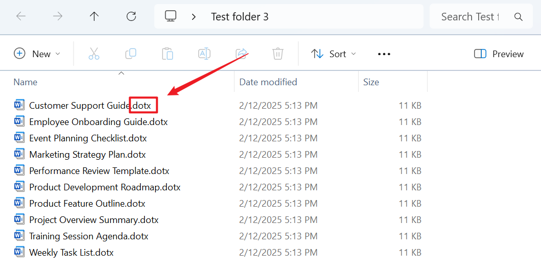 image-成百上千個docx擴展名文件快速轉換為dotx擴展名文件
