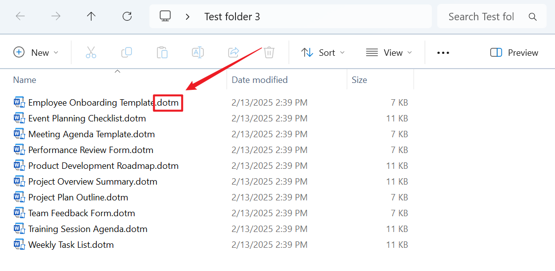 image-很多個Word文檔中docx、dotx格式文件批量轉換為啟用宏功能的dotm格式文件