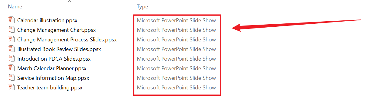 image-上百個Power Point幻燈片批量轉換成2007及之後版本的PPSX格式