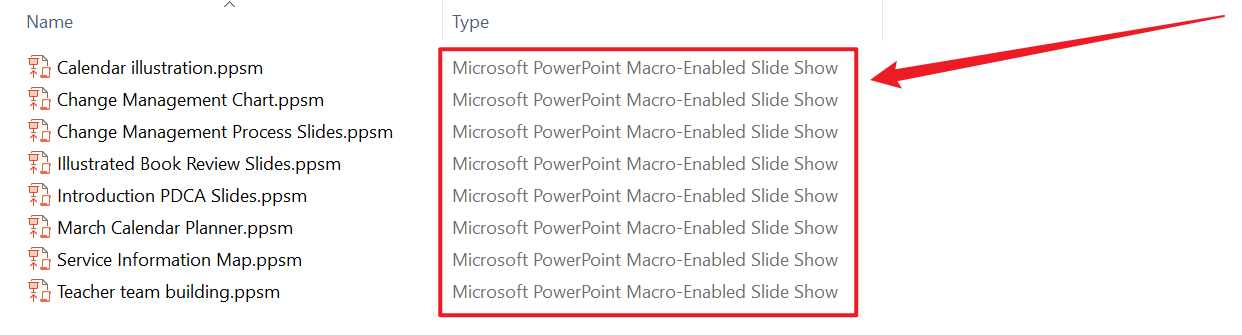 image-很多Power Point幻燈片批量轉換成支持宏的PPSM放映格式