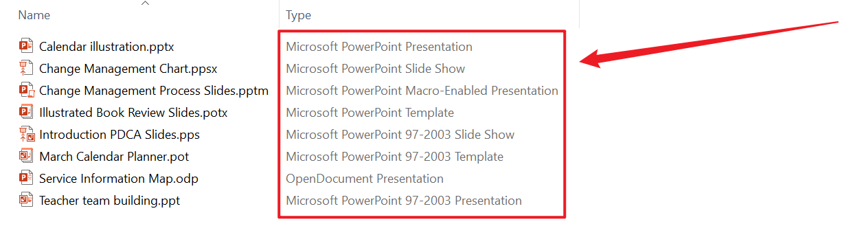 image-大量Power Point幻燈片文件快速批量轉換為POTX模板格式