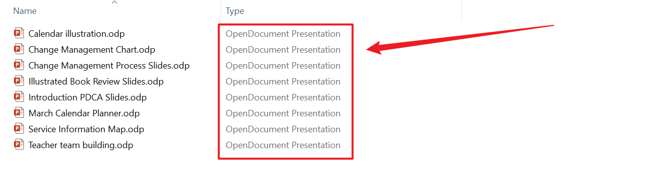 image-很多PowerPoint幻燈片文件快速批量轉換為ODP開源辦公格式