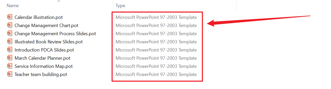image-成百上千個PPT、PPTX等幻燈片格式短時間轉換成Office2003舊版本的POT模板格式