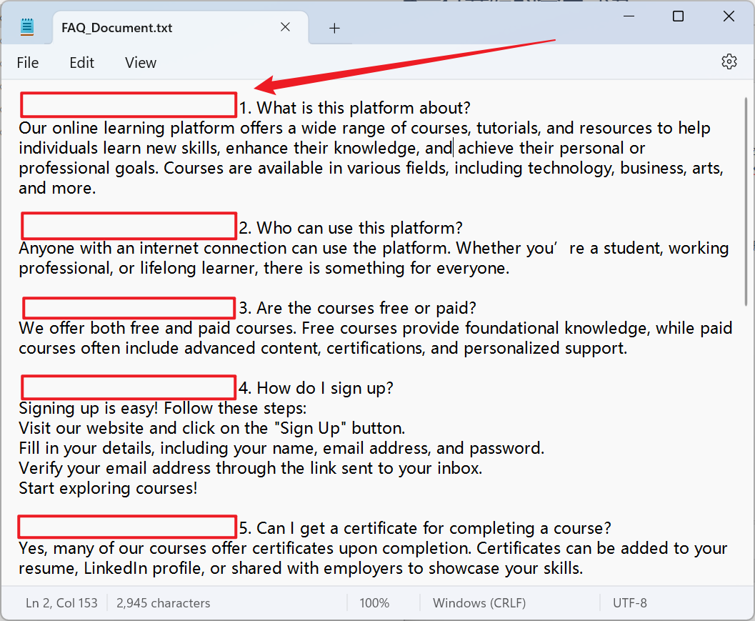 image-批量刪除去除大量TXT純文本內容中每一行開始的空白部分