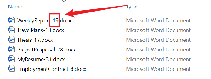 image-在上百個Office Word文檔名稱的最後面批量添加文件的總頁數
