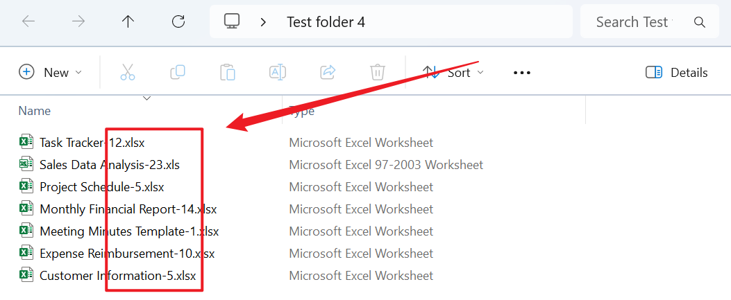 image-大量Excel表格的文件名稱末尾統一批量添加該文件Sheet工作表的總數量信息