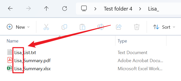 image-上千個文件批量放進按文件名最前面任意數量的字母、數字或字符進行分類的文件夾中