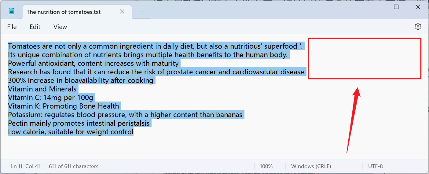 image-將大量TXT記事本文件中每一行結尾處多餘的空白內容統一批量消除