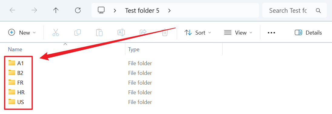 image-非常多的文件按文件名稱開頭兩個字母、數字或文字進行批量分類