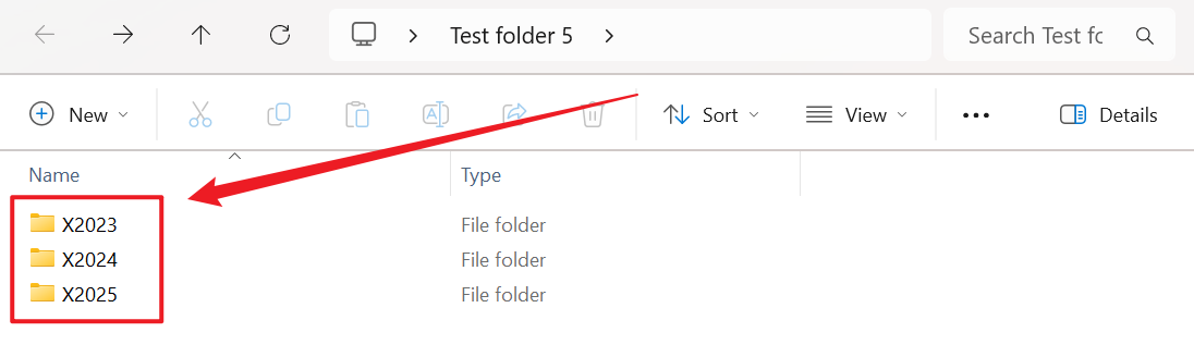image-按文件名第一個到第五個、第六個到第十個或中間範圍內任意數字、字母或文字批量分類大量的文件