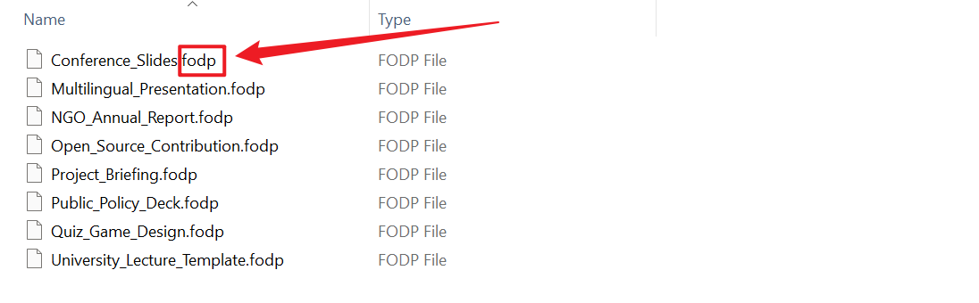 image-多個 PPT、PPTX 等格式幻燈片文件批量轉換為 FODP 純文本格式
