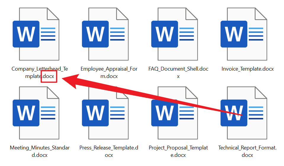 image-很多 Word 文檔批量轉換為 Dotx 模板格式