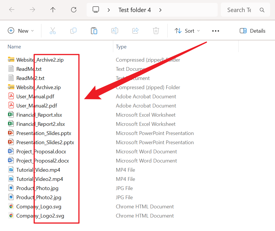 image-成千上萬個文件統一按文件擴展名進行分類歸納