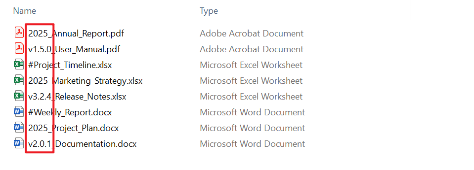 image-將大量文件放進按文件名首個數字、字母、符號或漢字生成的文件夾中