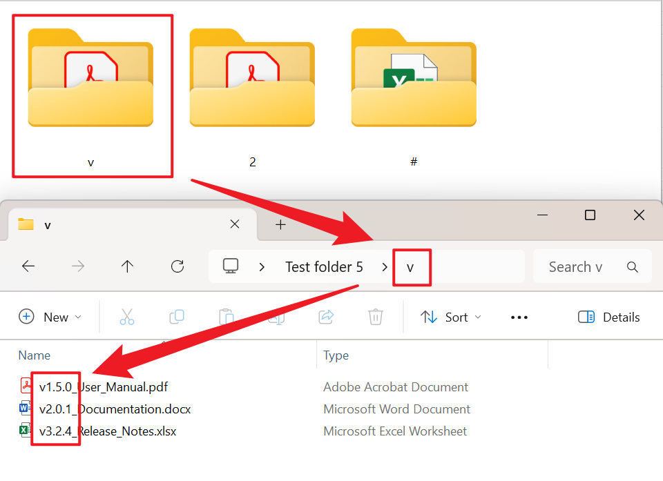 image-將大量文件放進按文件名首個數字、字母、符號或漢字生成的文件夾中