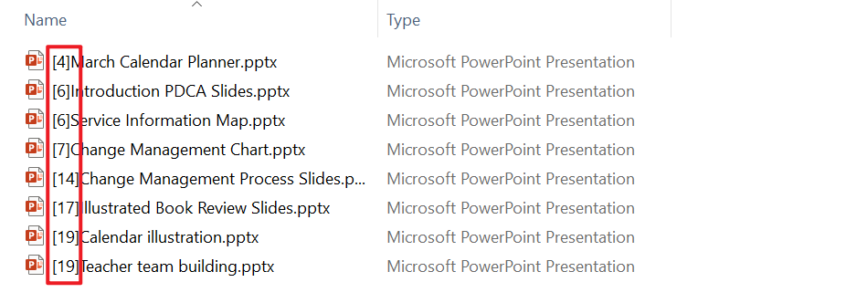 image-非常多的 PowerPoint 幻燈片文件的總頁數批量添加到文件名稱開頭