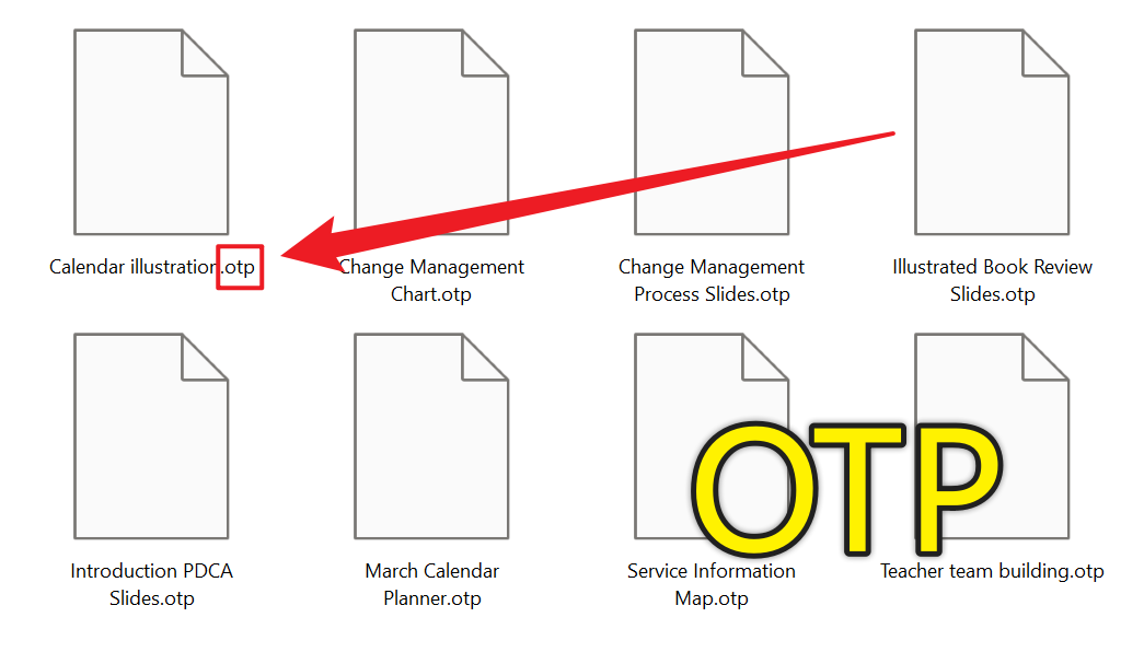 image-上百個 PPT、PPTX 幻燈片格式文件批量變換成 OTP 格式