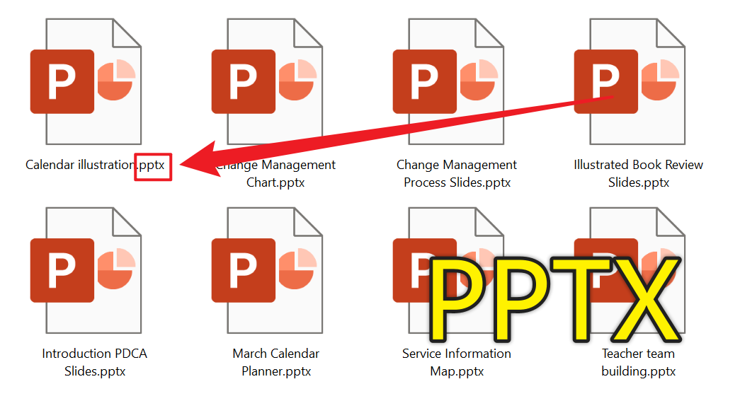 image-大量 PowerPoint 幻燈片文件批量變成兼容 Office 2003 舊版本的 POT 模板格式
