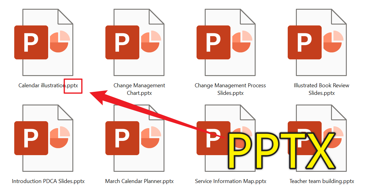 image-大量 PPTX 幻燈片格式一次性變成 Office 2003 舊版本的 PPT 格式