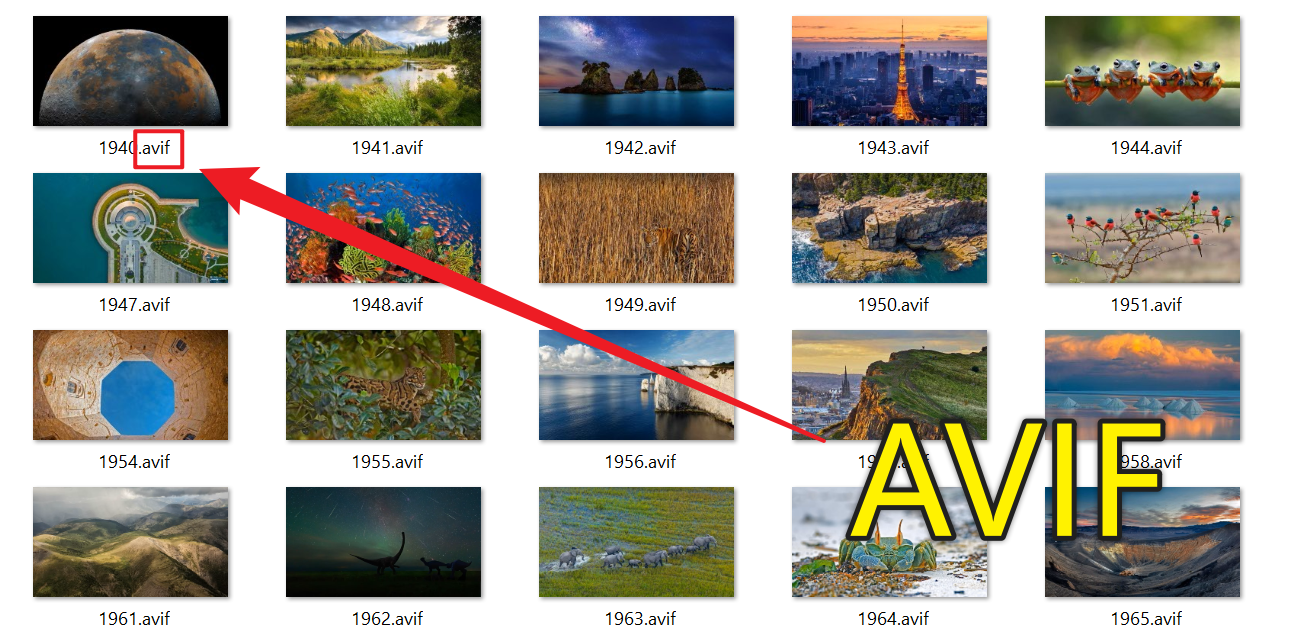image-快速将非常多的 BMP 格式批量变成 AVIF 格式