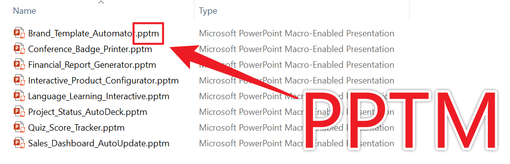 image-很多 PPTX 幻灯片快速转化成 PPTM 宏文件格式