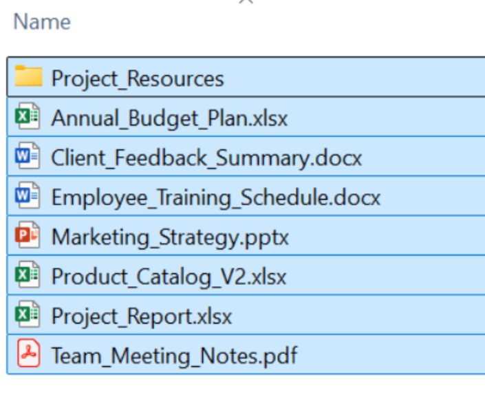 image-如何得到选中的文件名称,快速复制很多文件的名称,怎么提取所有文件名称