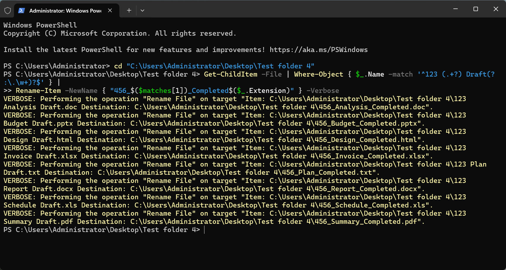image-文件重命名,怎麼更改文件名中幾個字,批量更換文件名指定文字