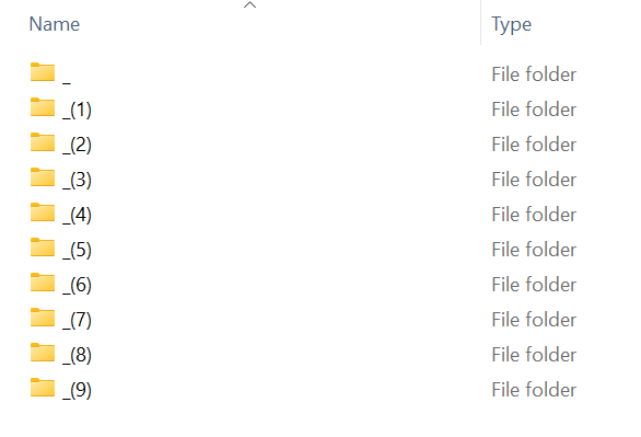 image-文件夹批量重命名,删除文件夹文字并添加序号,批量删除文件夹名称