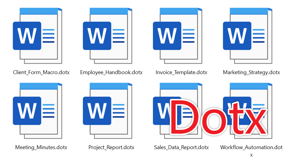 image-Docx 怎么批量转 Dotx 模板,Word 如何变为 Dotx 格式,Word 转 Dotx 转换器