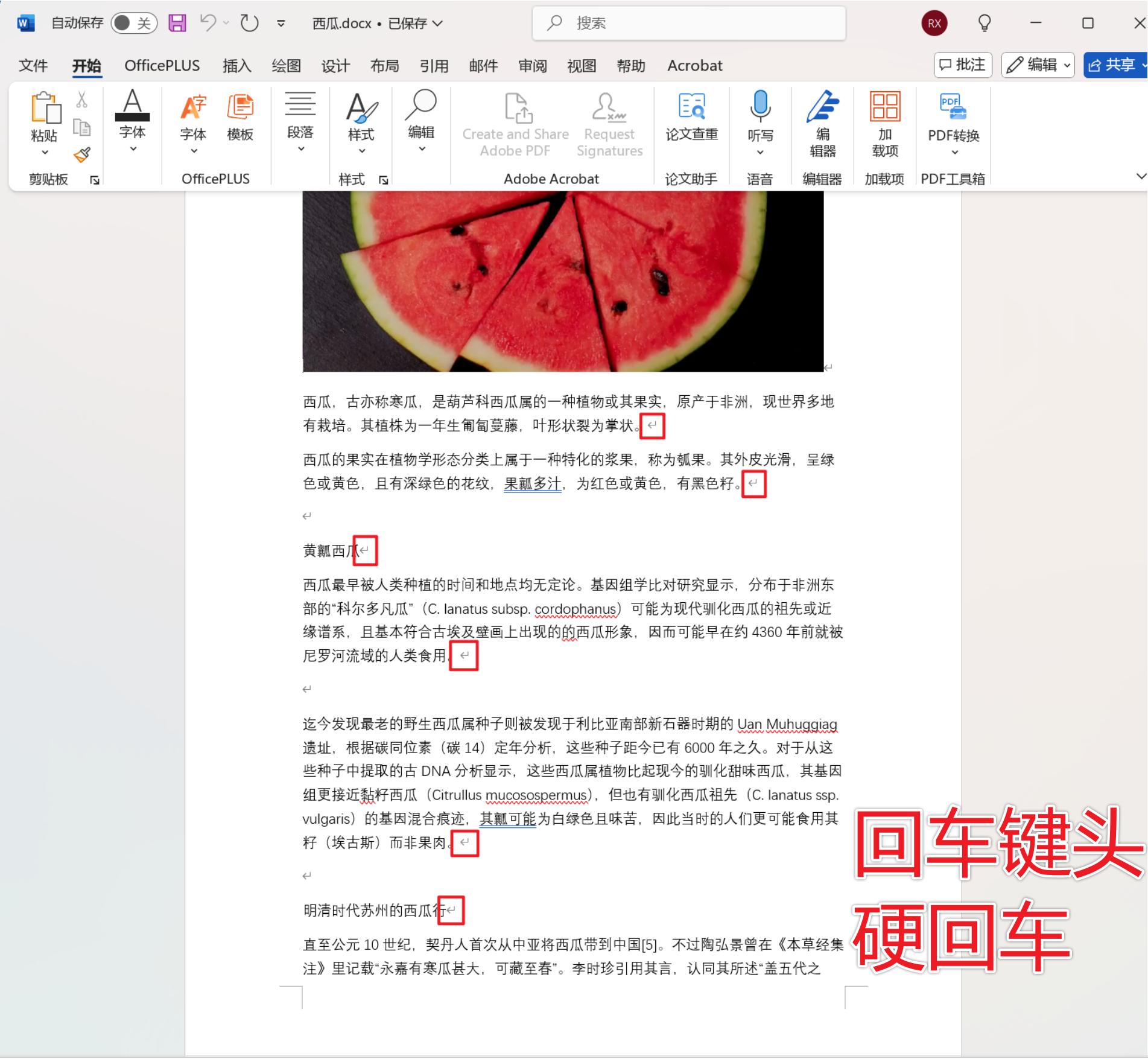 image-Docx 下箭頭批量替換回車,word 文檔軟回車修改為硬回車,word 下箭頭如何統一為回車箭頭