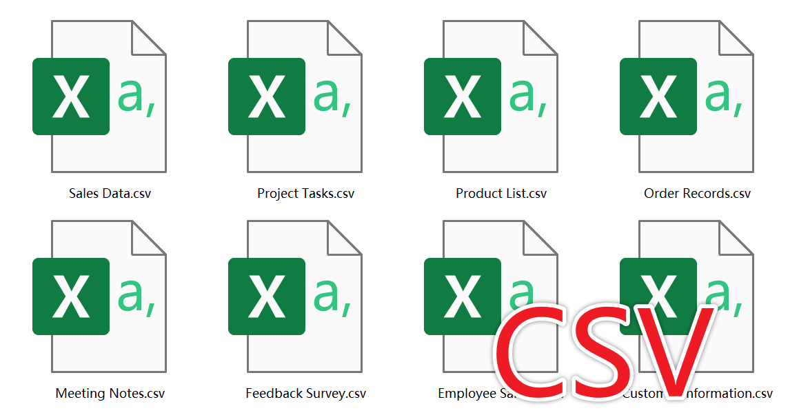 image-Excel 批量转 CSV 格式,如何将 Xlsx 批量转换为 CSV,Excel 表格批量导出为 CSV 文件