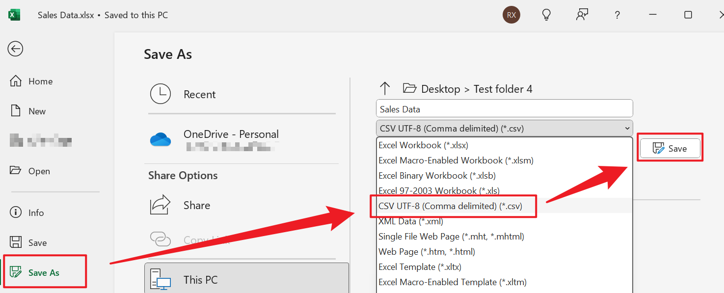 image-Excel 批量转 CSV 格式,如何将 Xlsx 批量转换为 CSV,Excel 表格批量导出为 CSV 文件