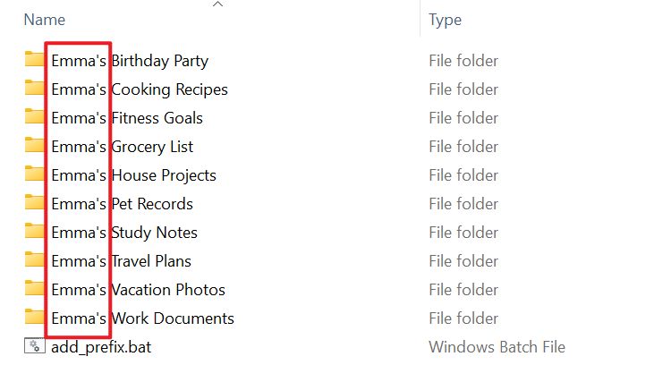 image-文件夹批量添加插入文字,怎么在文件夹名开头添加文本,批量重命名文件夹