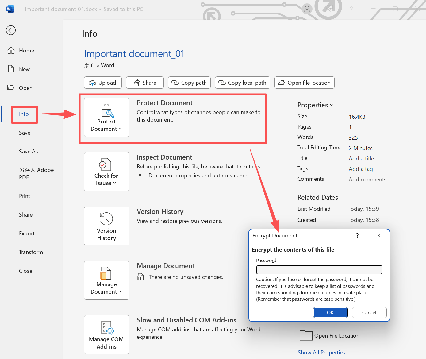 image-怎麼給word加密碼,word文檔設置打開密碼,word文檔添加密碼