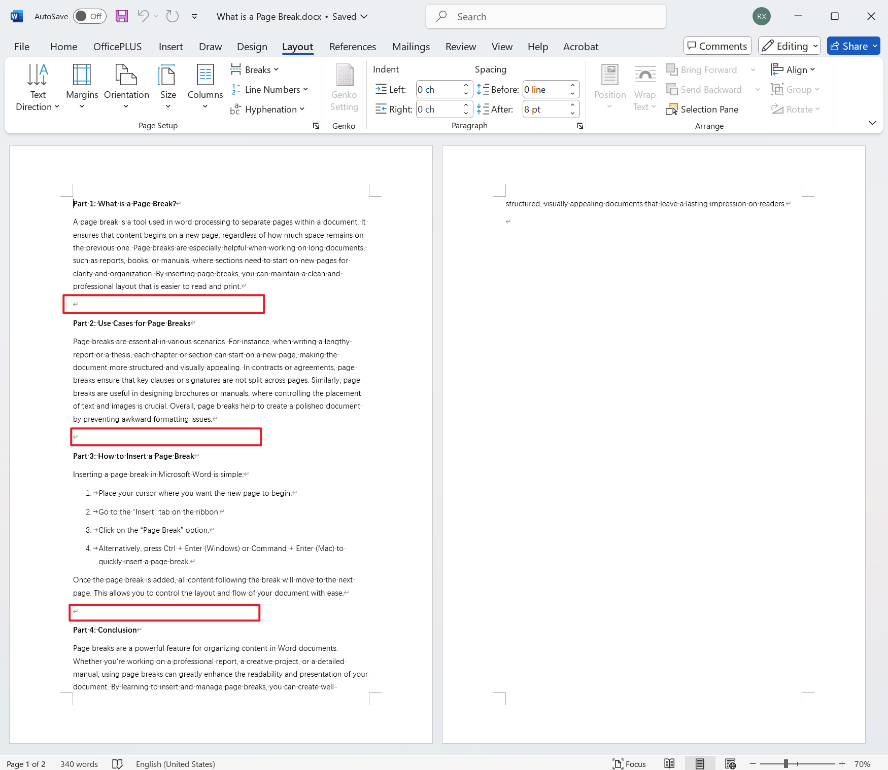 image-如何去除掉 Word 分页符,清空 Doc,Docx 文件中的所有分页符,Word 批量删除分页符