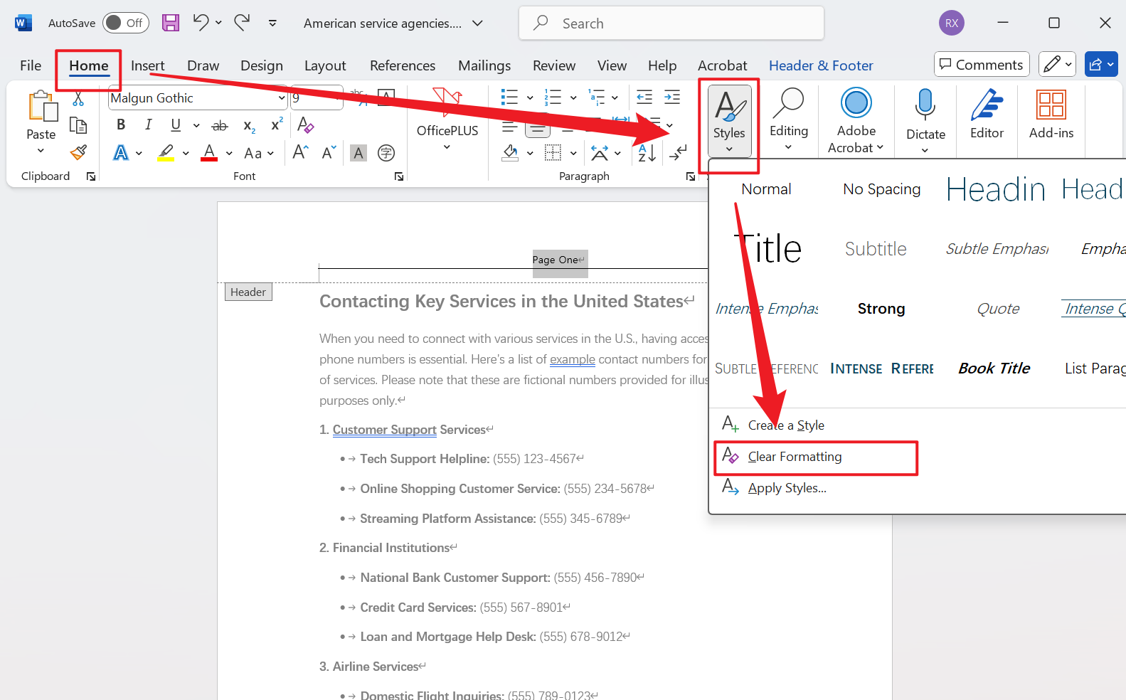 image-Word 批量清空頁眉橫線,docx 文檔怎麼刪除頁眉中的橫線邊框,word 頁眉橫線刪除不掉怎麼辦