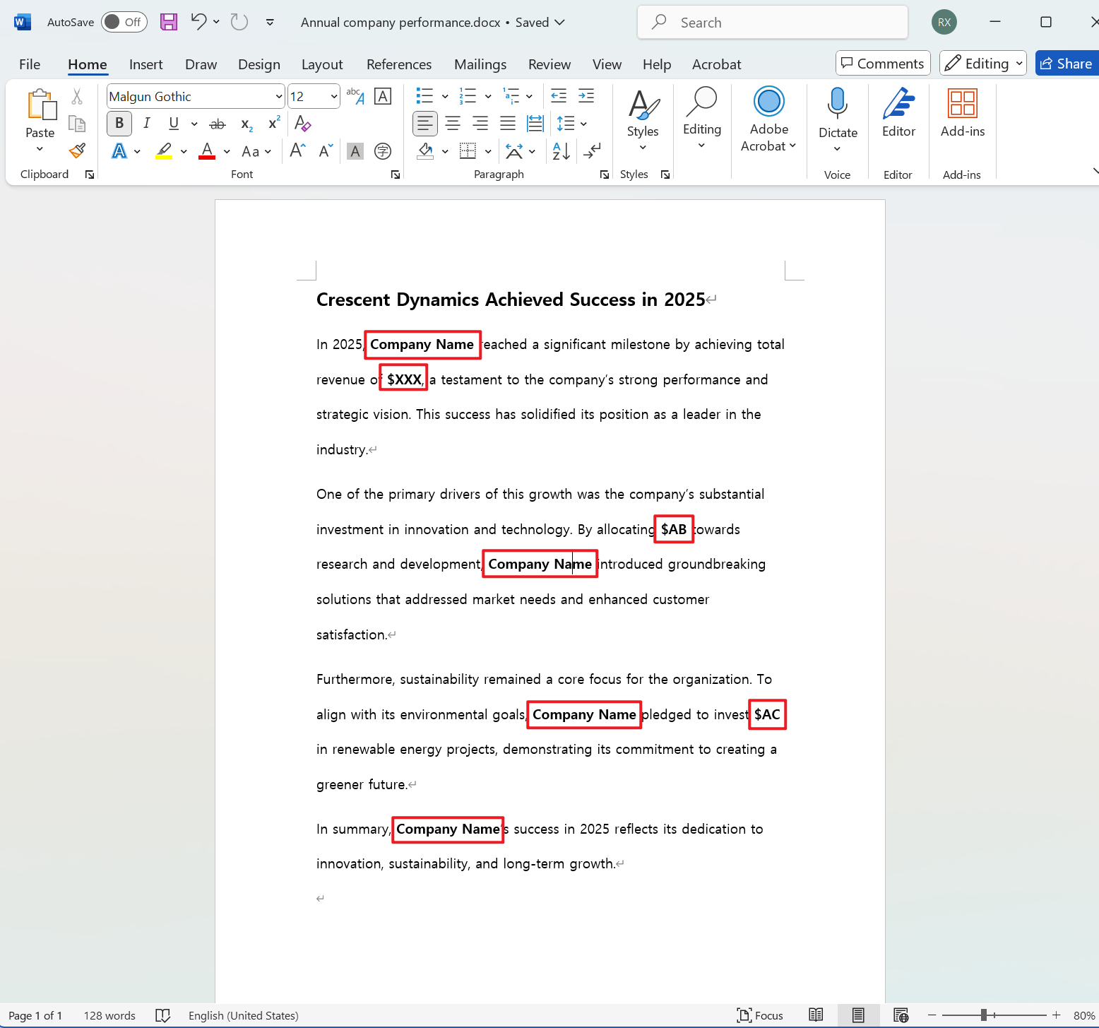 image-Word 批量替换文字数字,多个Word文档关键词批量更新,Docx 文件替换文本内容