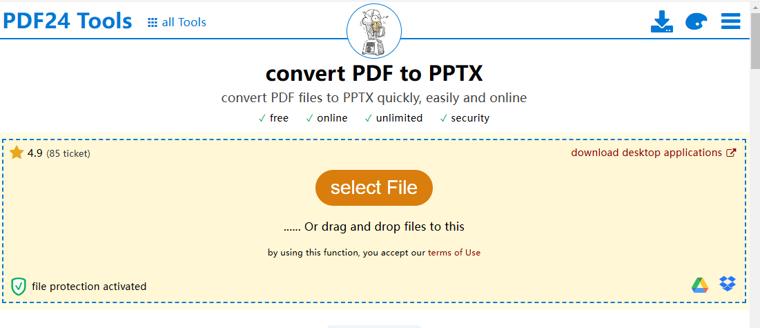 image-Pdf轉ppt,pdf轉為幻燈片,pdf轉pptx
